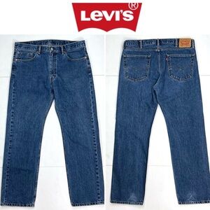 Levi's Men's 505 Classic Straight Blue Jeans